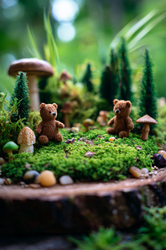 teddy bear baby shower centerpieces