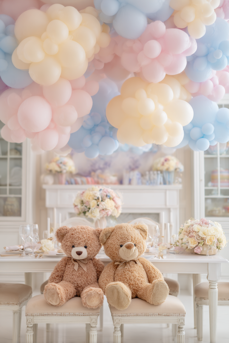 15 Stunning Teddy Bear Baby Shower Centerpieces That Will Melt Your Heart