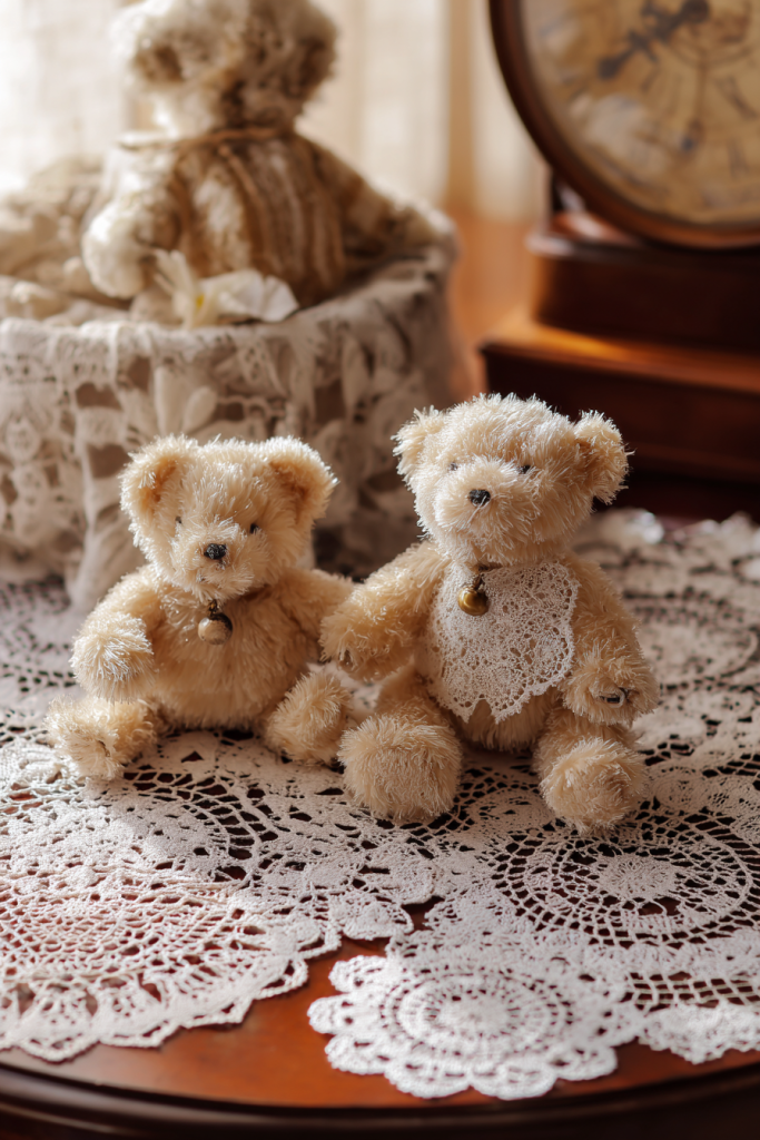 teddy bear baby shower centerpieces