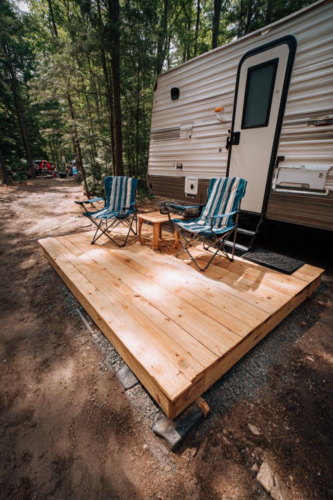 RV deck ideas