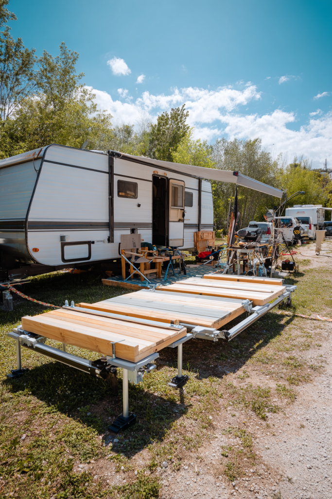 RV deck ideas