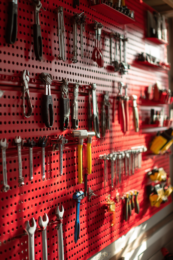 garage organization DIY