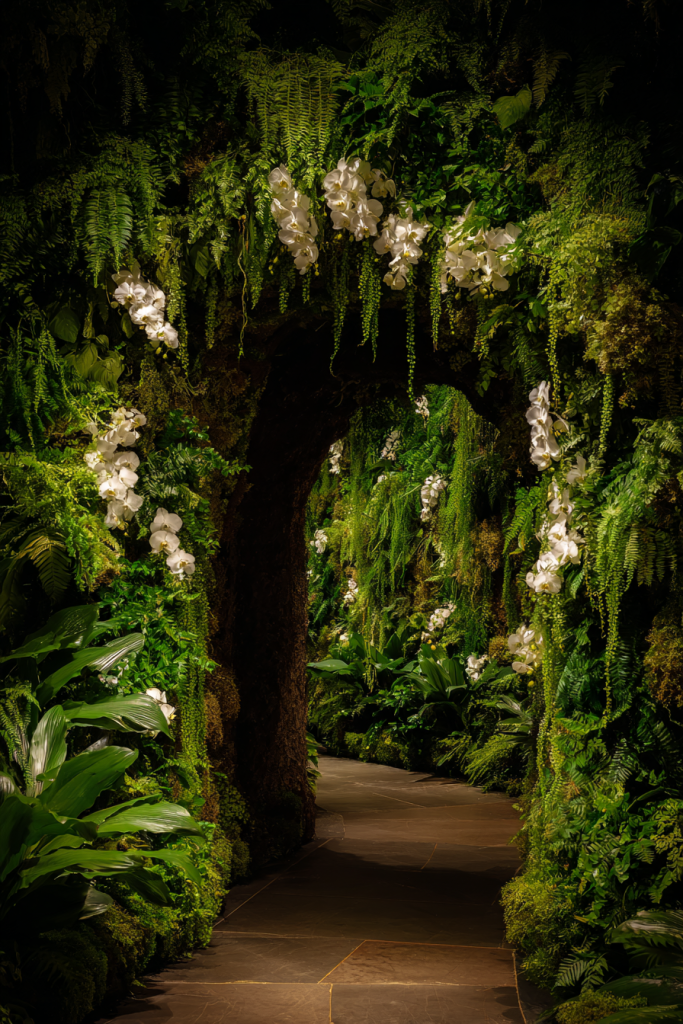 enchanted forest wedding decorations