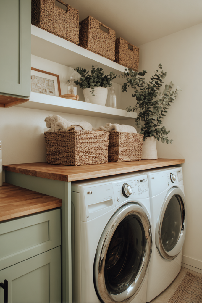 laundry closet makeover ideas