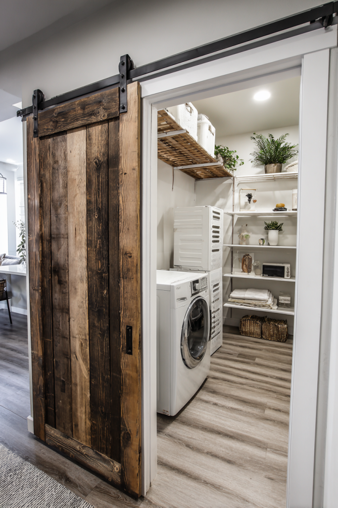 laundry closet makeover ideas