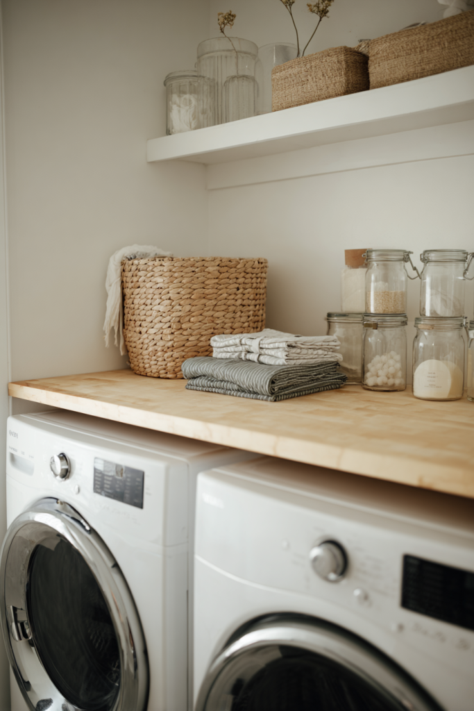 laundry closet makeover ideas