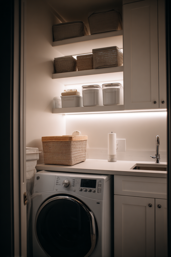 laundry closet makeover ideas