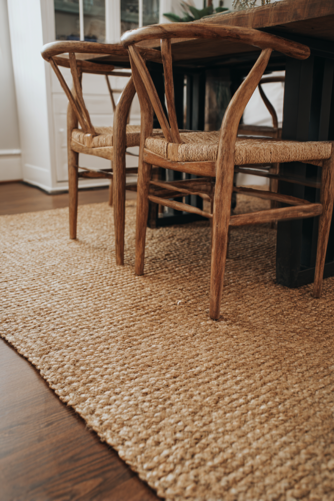 organic modern dining room
