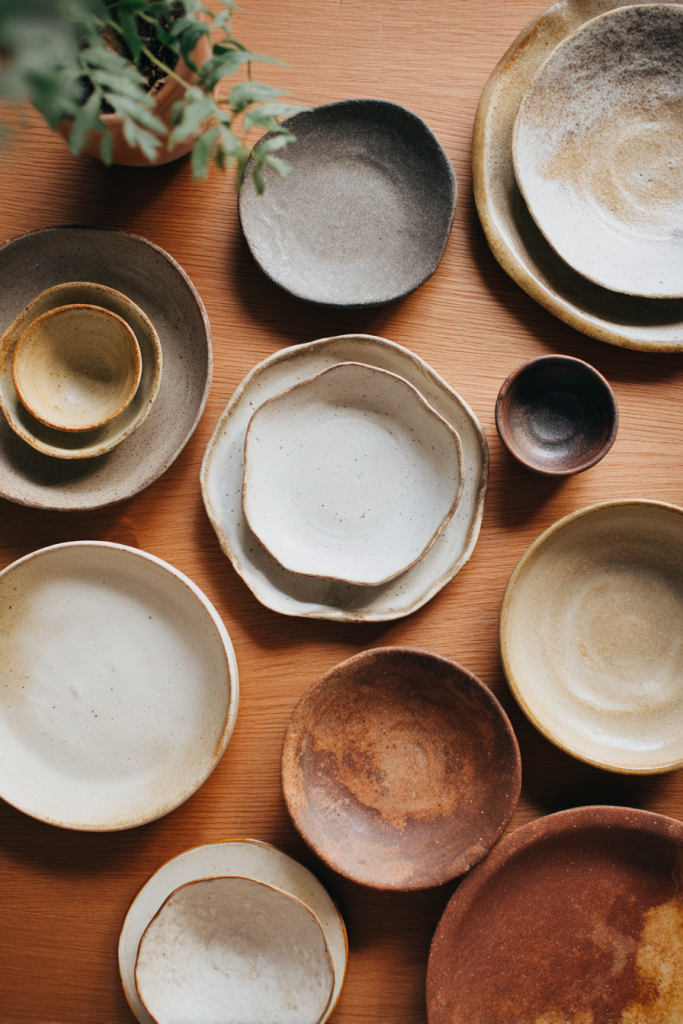 organic modern dining room