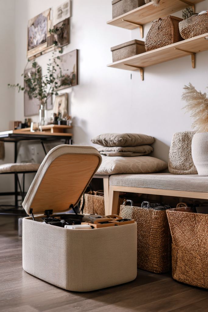 Dorm room organization ideas