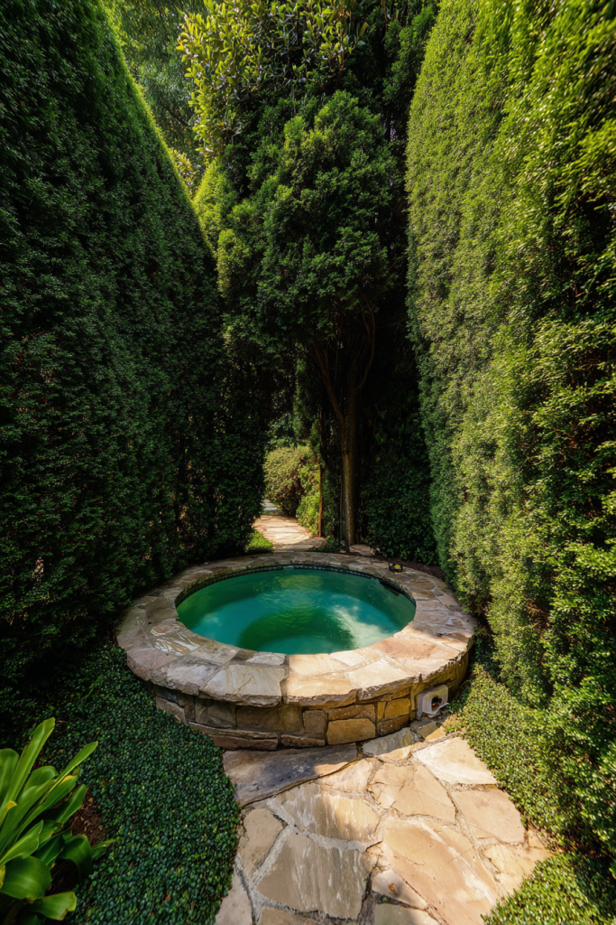 hot tub privacy ideas