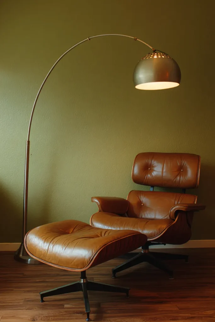 15. A Retro Haven of Comfort and Warmth